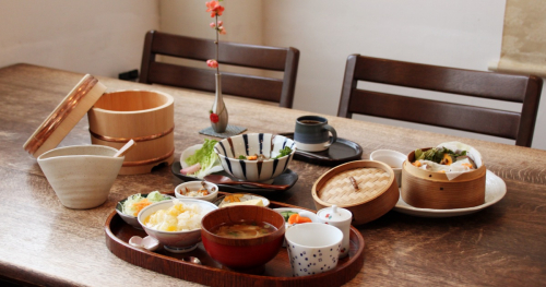 神岡町にある『和・かふぇ かみおかや』でこだわりのおひつご飯を頂きました　たつの市