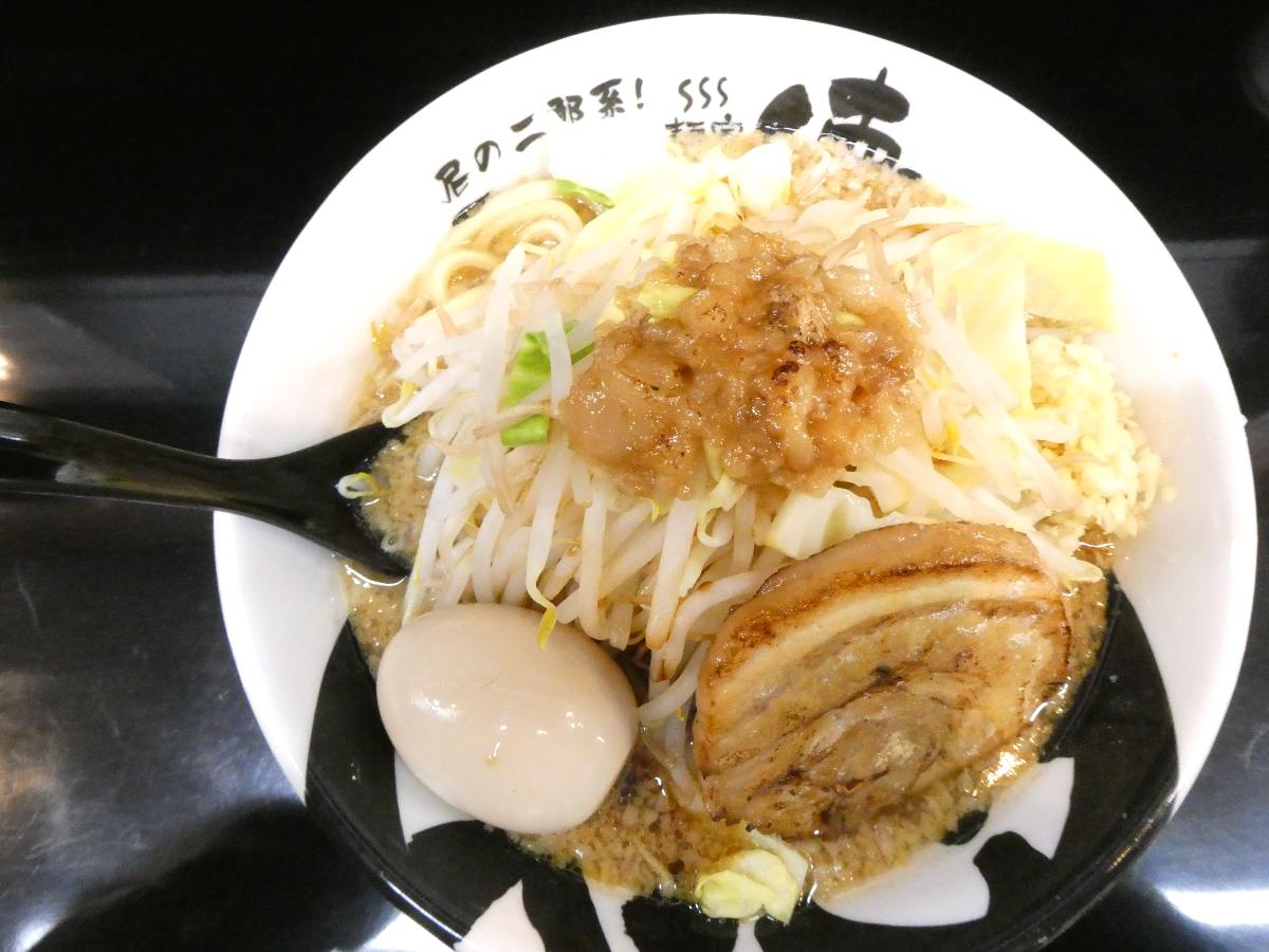 阪急塚口駅近くの二郎系ラーメン『麺家 德』で「上煮玉子ラーメン」を食べてきました　尼崎市 [画像]