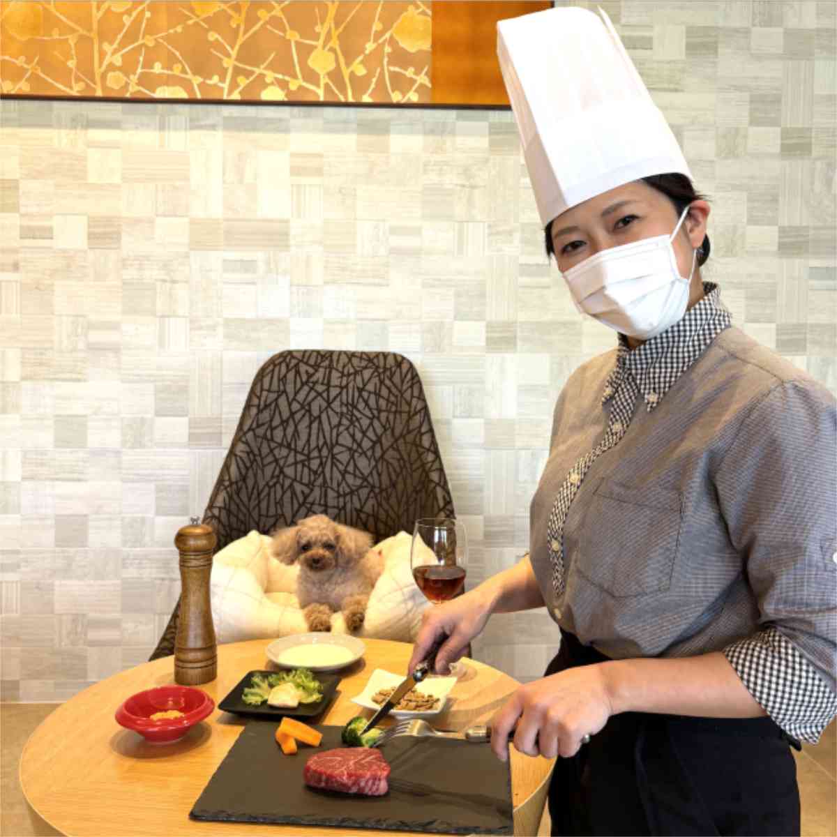 有馬グランドホテル『DOG UP VILLA（ドッグ アップ ヴィラ）』で「愛犬premiumディナー」の提供がスタート　神戸市 [画像]