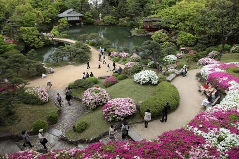 旧ハッサム住宅公開も『相楽園 つつじ遊山』　神戸市中央区 [画像]