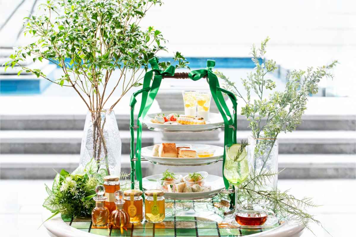 「Honey Afternoon Tea～初夏の木漏れ日～」シーズナルドリンク付 6,776円（税・サ料込）