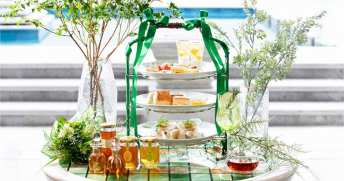ホテル ラ・スイート神戸ハーバーランドで「Honey Afternoon Tea ～初夏の木漏れ日～」開催　神戸市　