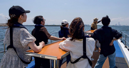 尼崎市立魚つり公園で「尼崎運河探検クルーズツアー」が再開　尼崎市