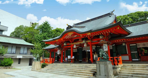 生田神社が「4月の限定御朱印」を授与　神戸市