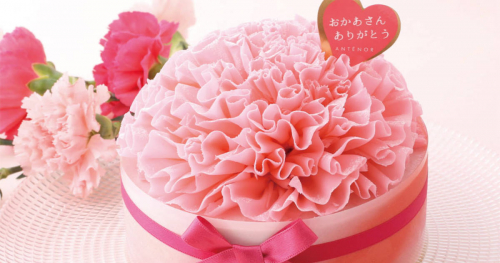 アンテノールが母の日限定「カーネーションのケーキ」を販売　神戸市ほか