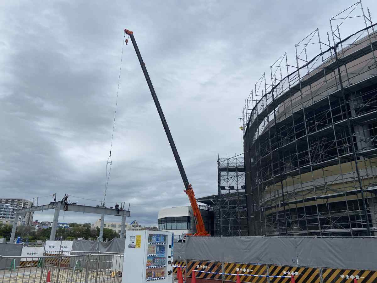垂水区の『三井アウトレットパーク マリンピア神戸』10月に工事完了か　神戸市 [画像]