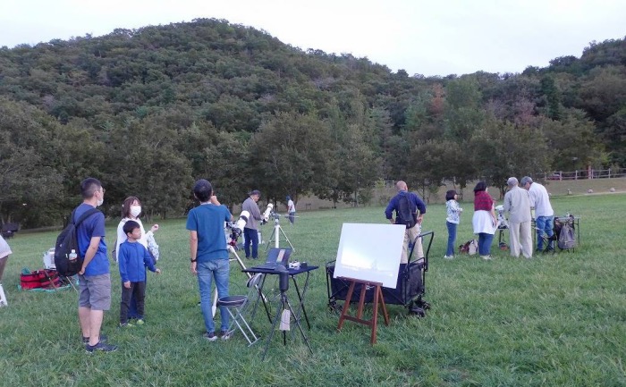 有馬富士共生センターで「星空観察会」開催　三田市　 [画像]