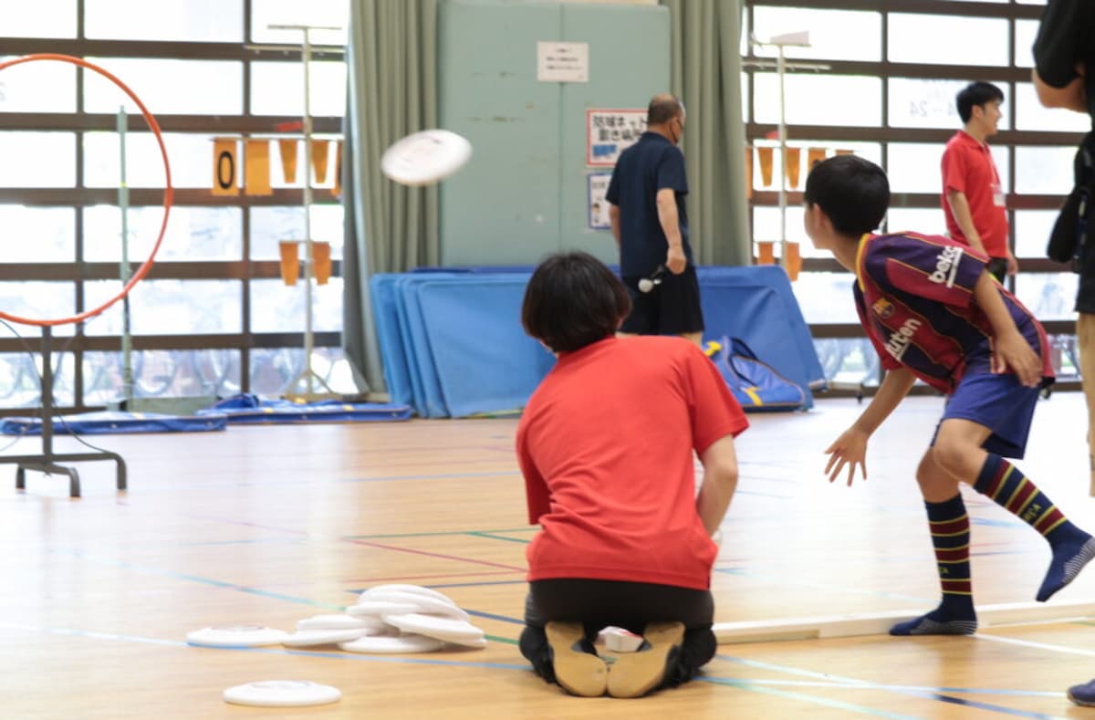 しあわせの村で「神戸国際大学 ユニバーサルスポーツ体験ラリー」開催　神戸市 [画像]