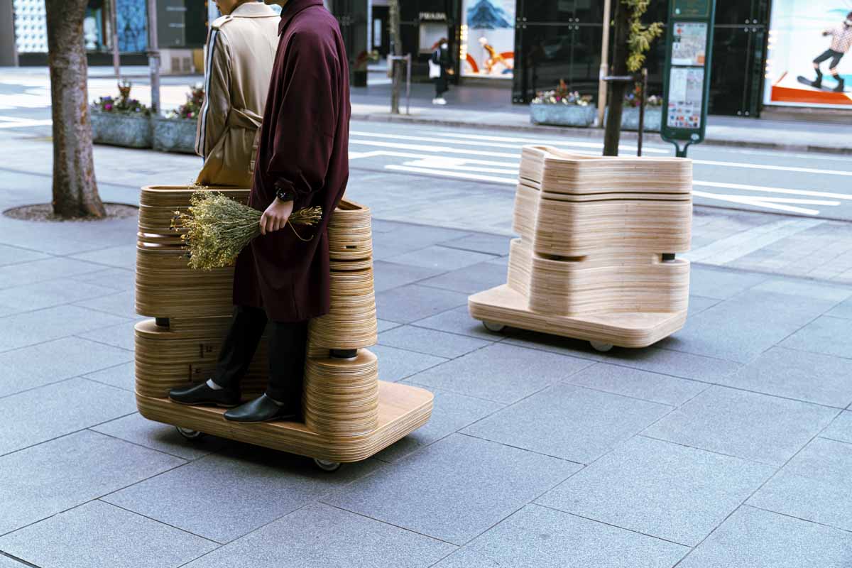 三宮センター街で新たな「自動走行モビリティ」の実証実験が行われます　神戸市 [画像]