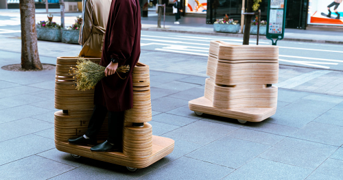 三宮センター街で新たな「自動走行モビリティ」の実証実験が行われます　神戸市