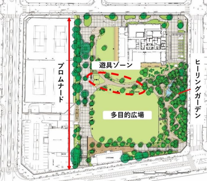 三宮南エリアの『磯上公園』がリニューアルオープン　神戸市 [画像]