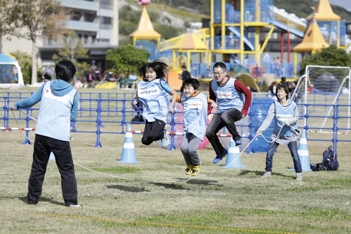 家族そろって楽しめる競技が盛りだくさん！