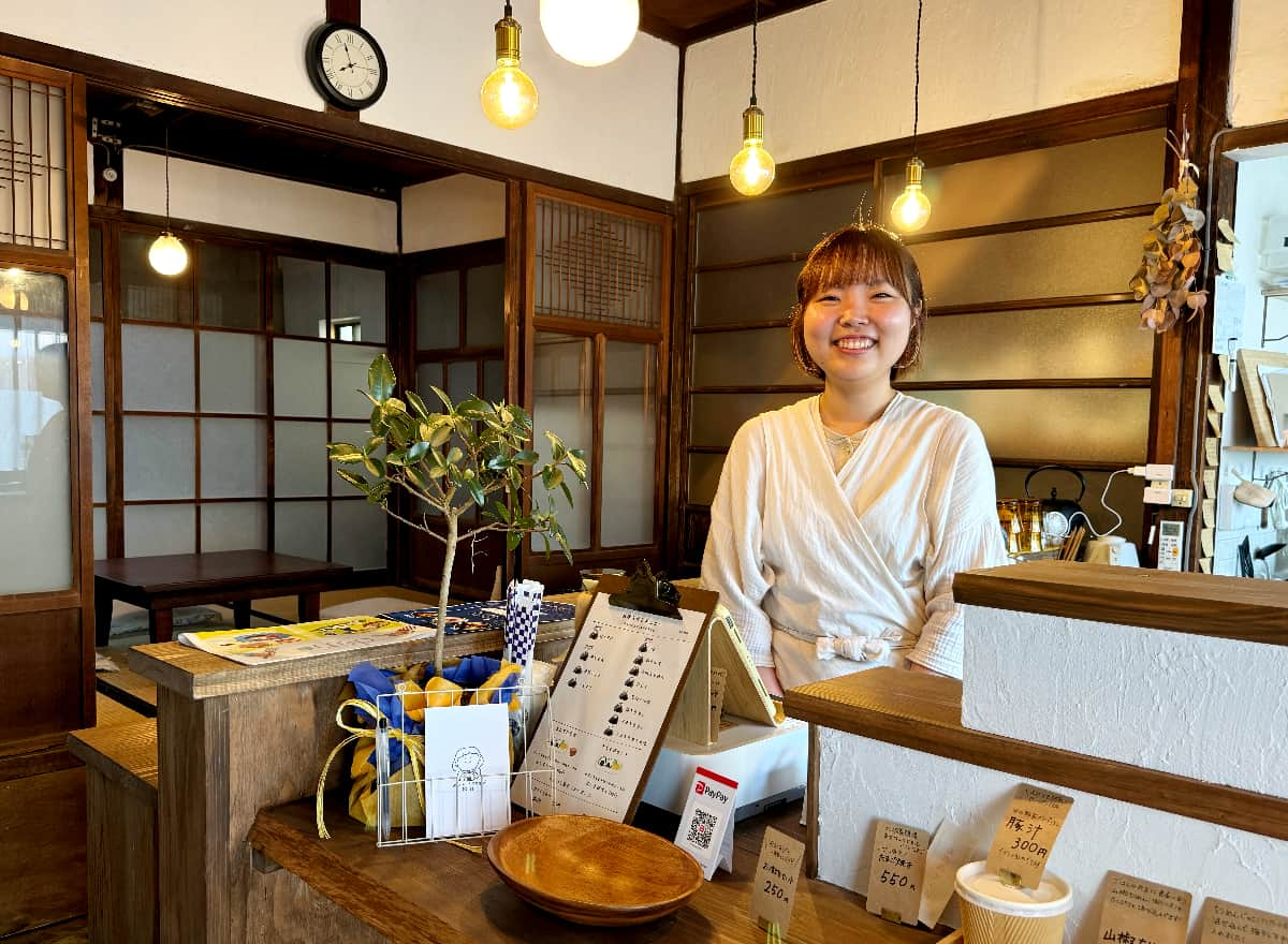 若き店長・山藤菜々さん