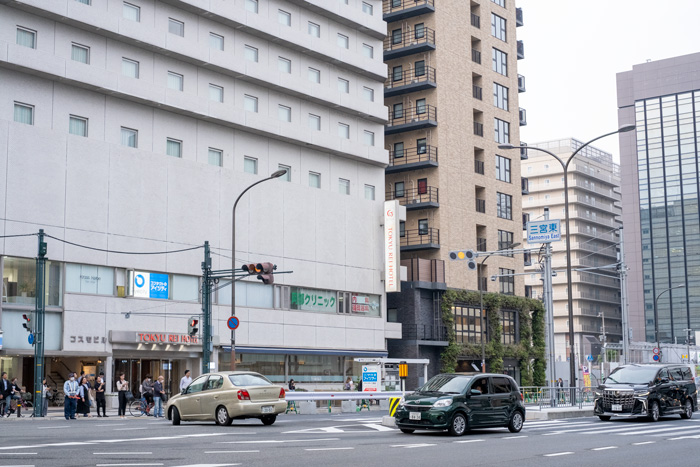 整備予定地は『神戸三宮東急REIホテル』などがあるあたり