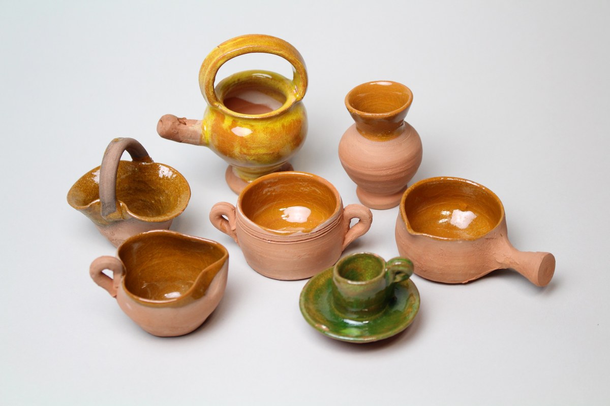 陶器のままごと道具　フランス・プロヴァンス　1980年代