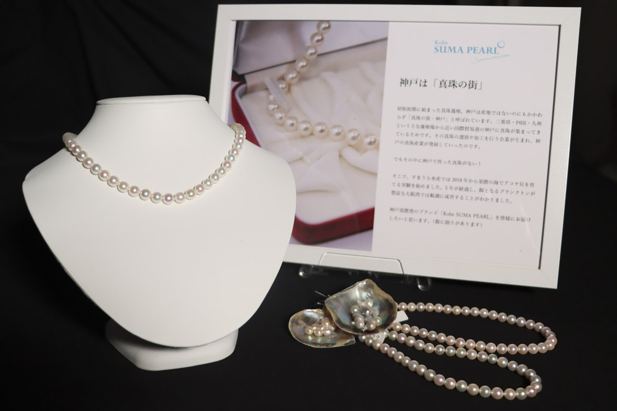 AQUARIUM×ART átoa（アトア）で企画展「真珠の街KOBE ～海が育む宝石～」開催中　神戸市 [画像]