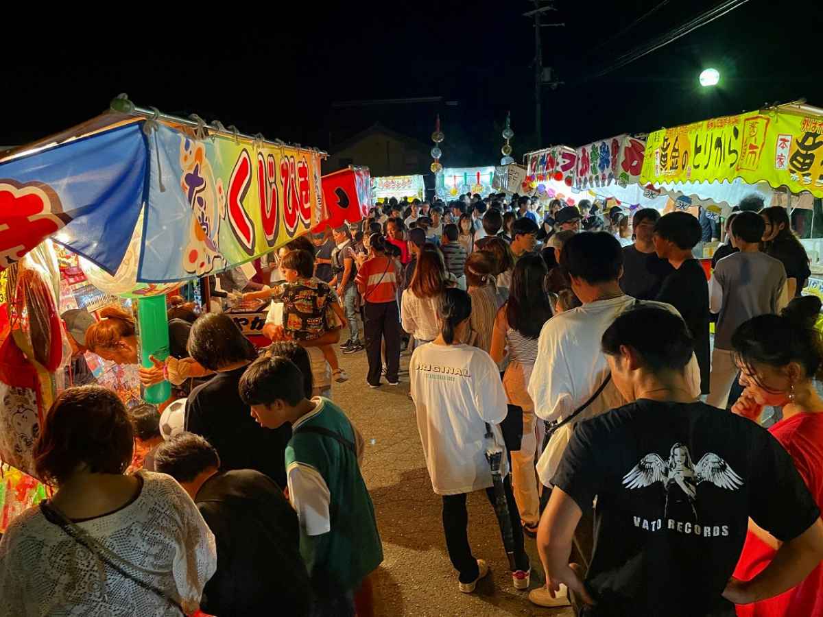 朝来グラウンド付近で「第46回あさご夏祭り花火大会」開催　朝来市 [画像]