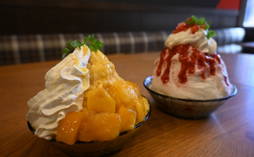 『YAMATO cafe（ヤマトカフェ）』で「かき氷」の提供が始まりました　三田市