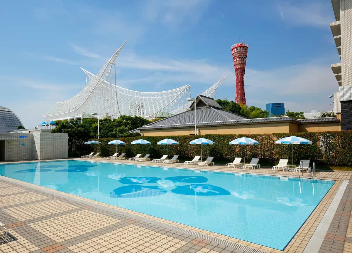 ホテルオークラ神戸の宿泊者限定「屋外プール」が今年もオープン　神戸市 [画像]