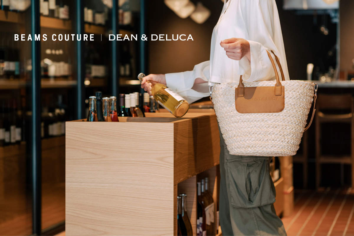 『DEAN & DELUCA』がBEAMS COUTUREとコラボした「保冷かごバッグ」を発売　神戸市 [画像]