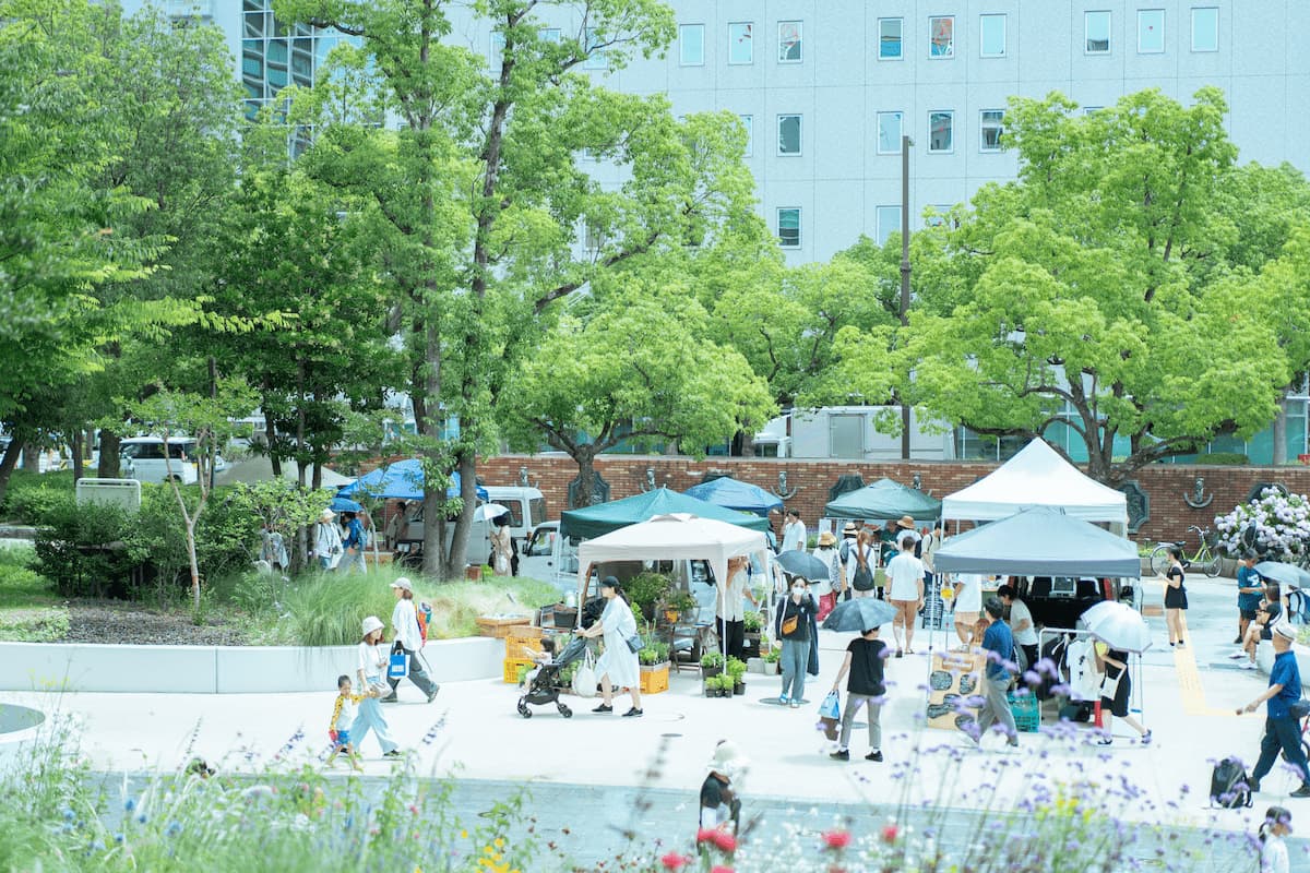 7～9月は東遊園地で開催「EAT LOCAL KOBE FARMERS MARKET」神戸市 [画像]