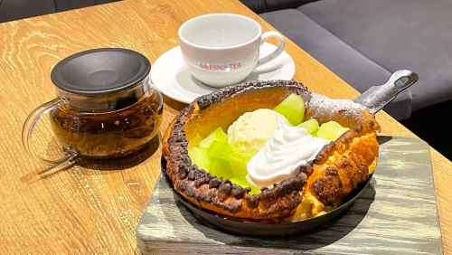 イタリアンレストラン『VANSAN』で「メロンのダッチベイビーパンケーキ」を食べてきました　姫路市
