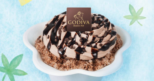ゴディバがブランド初の「チョコレートかき氷」を一部店舗で発売　神戸市