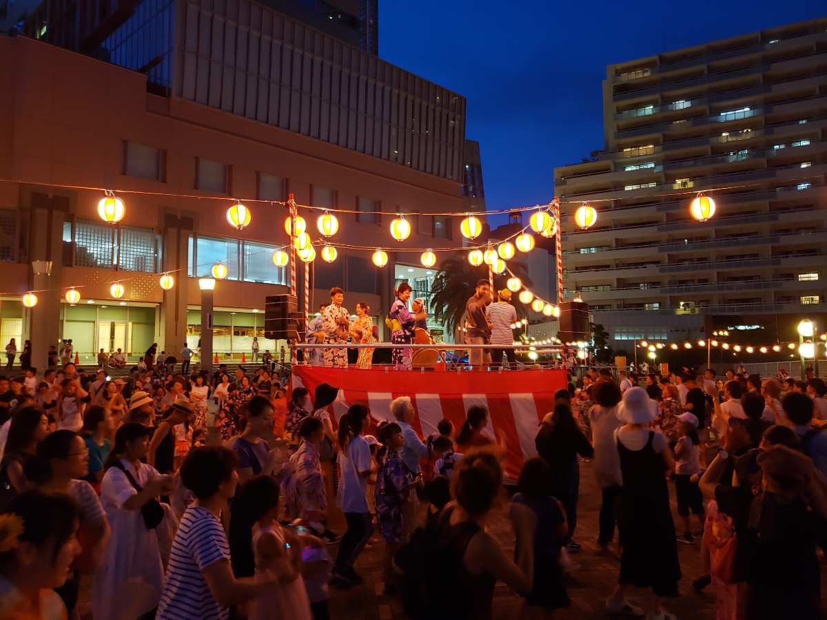 神戸ハーバーランドで「2024ハーバーランドの日 ハーバー盆踊り」開催　神戸市 [画像]