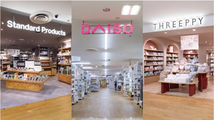 エコール・リラに「DAISO」「Standard Products by DAISO」「THREEPPY」の複合店が県内初オープン　神戸市 [画像]