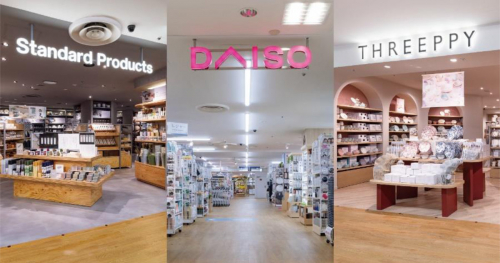エコール・リラに「DAISO」「Standard Products by DAISO」「THREEPPY」の複合店が県内初オープン　神戸市