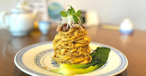 諏訪山公園前にある『杏杏 諏訪山工房』で夏季限定の「杏杏冷麺」を実食　神戸市