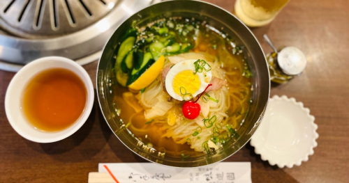 焼肉韓国料理『神戸元町 味道園』で「韓国冷麺」を堪能しました　神戸市　