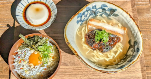 [画像]尾崎漁港すぐそば『麺とシーサー わとわ 淡路島』で絶品「沖縄そば」を堪能　淡路市