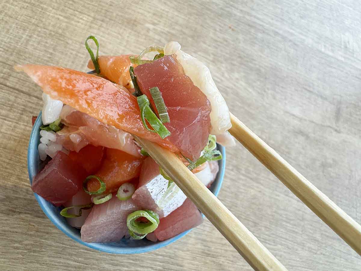 イオンモール伊丹の『海鮮丼と串カツ まるき』に行ってきました　伊丹市 [画像]