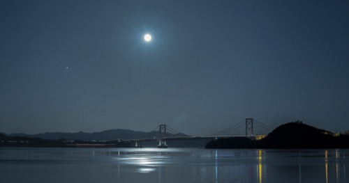 淡路島の夜空と音楽の饗宴！今年最初の「スーパームーンナイトクルーズ」南あわじ市