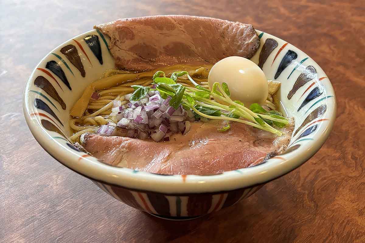 「芳醇鶏醤油らぁ麺（特製）」1,120円（税込）