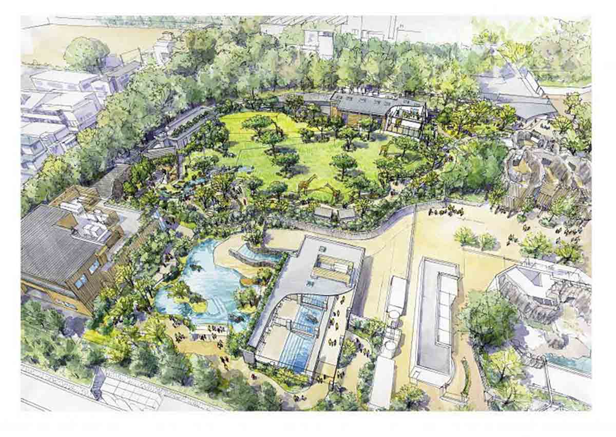 王子動物園が新たに「サバンナゾーン」「爬虫類館」を建設！2027年夏に完成予定　神戸市 [画像]