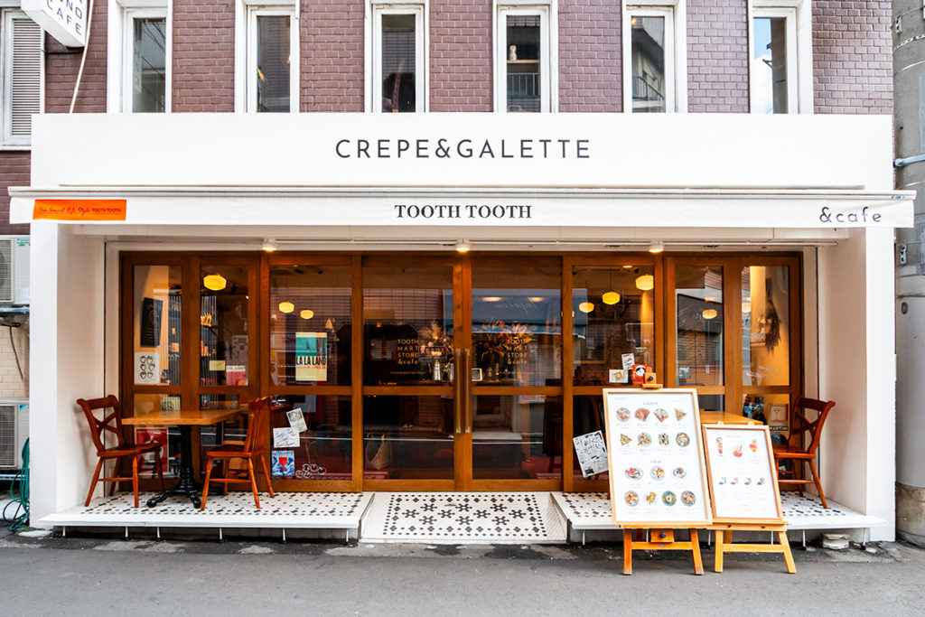 CREPE &amp; GALETTE TOOTH TOOTH外観