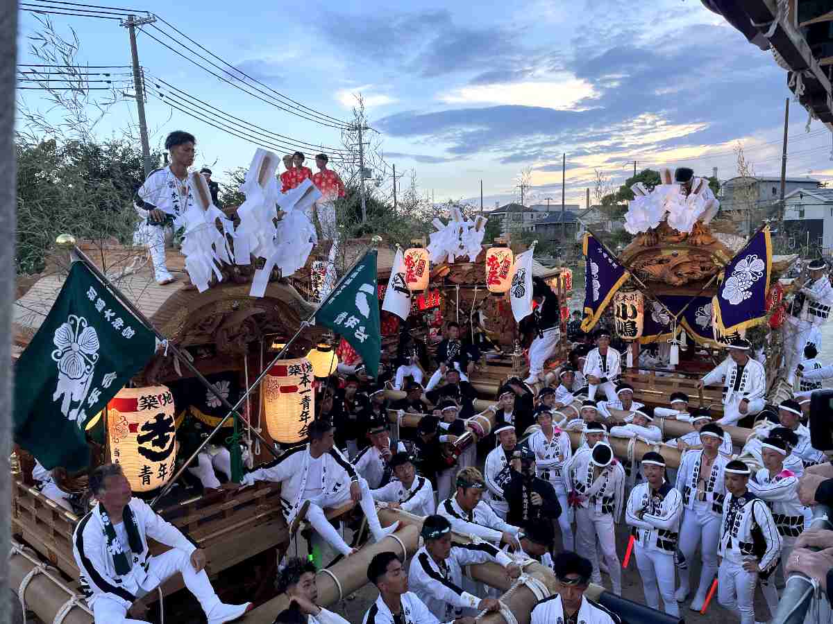 初嶋大神宮・阪神尼崎駅周辺で300年以上の歴史を誇る「築地だんじり祭り」開催 尼崎市 [画像]