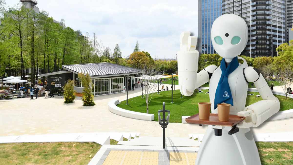 三宮・東遊園地に分身ロボットカフェ「DAWN ver.β in Kobe」が9月20日にオープン　　 神戸市 [画像]