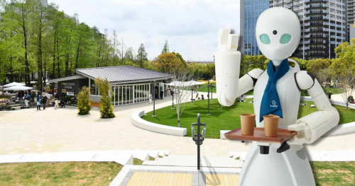 三宮・東遊園地に分身ロボットカフェ「DAWN ver.β in Kobe」が9月20日にオープン　　