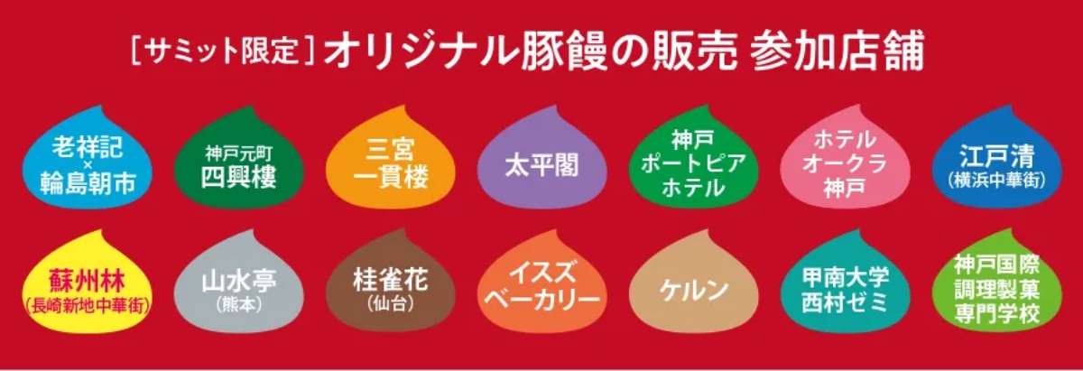 全国のオリジナル豚饅が南京町に集結「第13回KOBE豚饅サミット®2024」 神戸市 [画像]