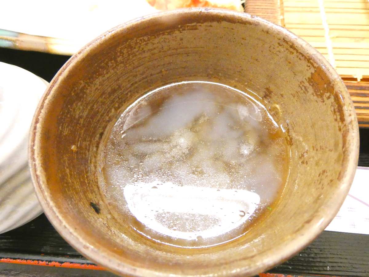 そば湯