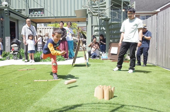 過去開催の「モルック大会」