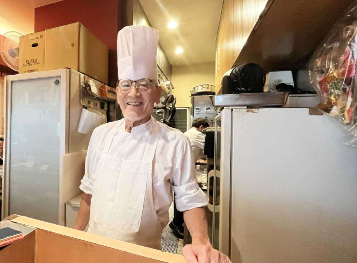 オーナーシェフの土井平八さん