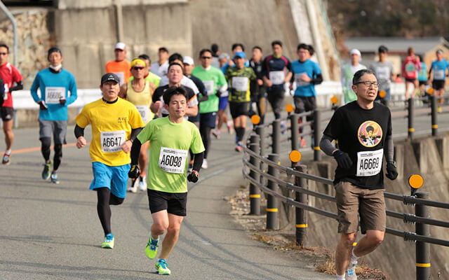 大自然と美しい景色を楽しみながら走る♪「第53回たつの市梅と潮の香マラソン大会」 たつの市 [画像]