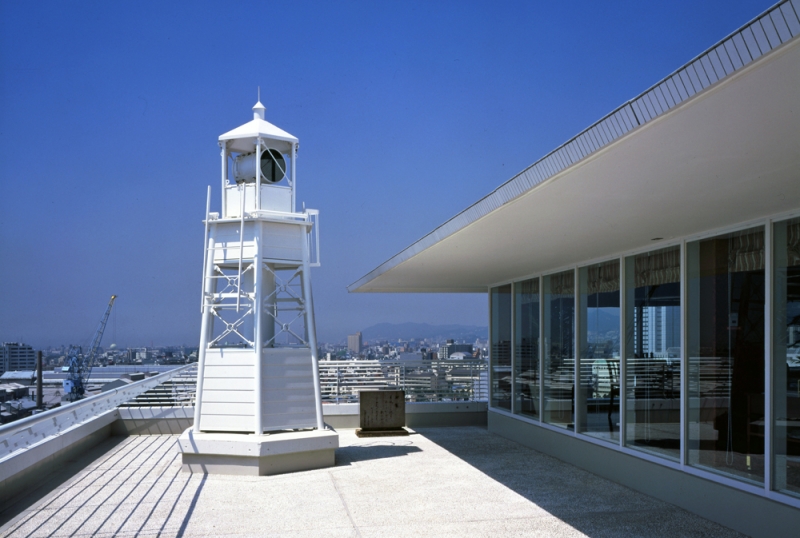 日本で唯一「ホテルに建つ公式灯台」が一般公開　神戸市中央区 [画像]