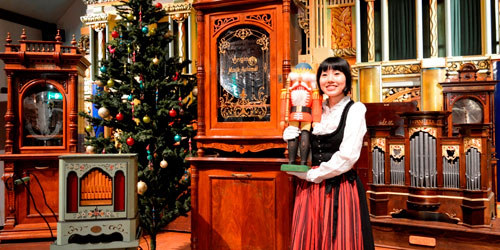 『オルゴールミュージアムのクリスマス“くるみ割り人形”とお菓子の家』　神戸市灘区
