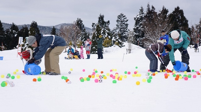 『第21回 但馬牧場公園雪上運動会』　県立但馬牧場公園　美方郡新温泉町 [画像]