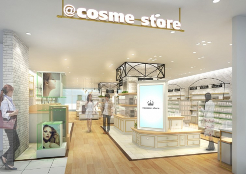 兵庫初上陸『＠ｃｏｓｍｅ ｓｔｏｒｅ（アットコスメストア）』が神戸マルイにオープン